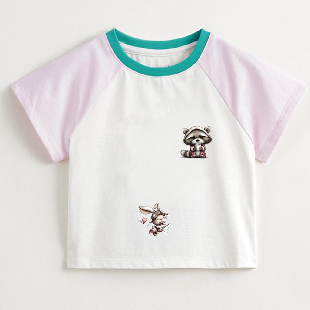 9 Pieces / Set Animated Animal Metal Art Stickers for DIY Clothing Hot Transfer Printing Chocolate Hat T-Shirt Hot Pressed Fabric