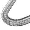 60cm Stainless Steel Flexible Flue Pipe Fit for Eberspacher Webasto Parking Heater Silver