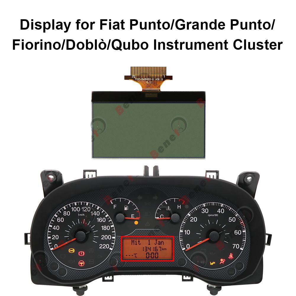 Display for Citroen Nemo, Fiat Punto, Peugeot Bipper, RAM 700 Club Cab Instrument Clusters