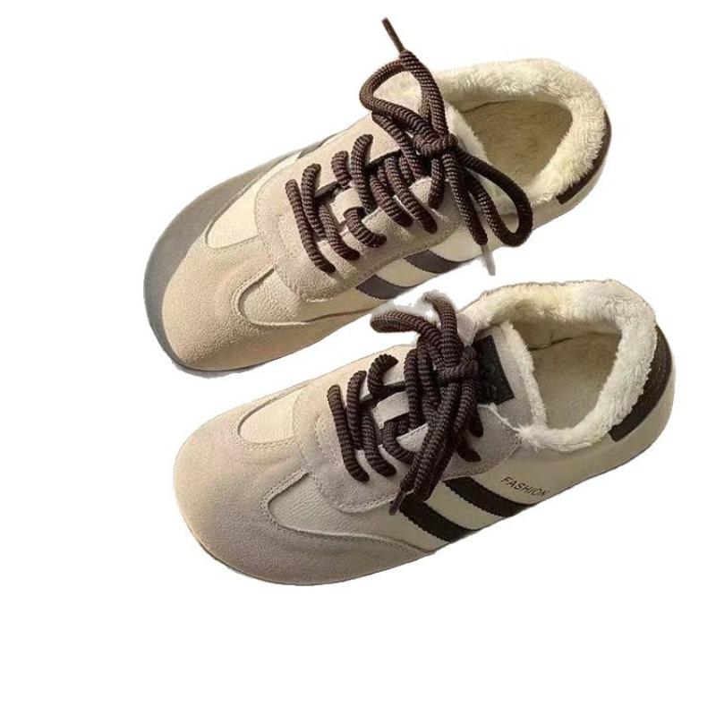 Fleece Warm Shoes, New Women's Shoes, Casual Sports Shoes