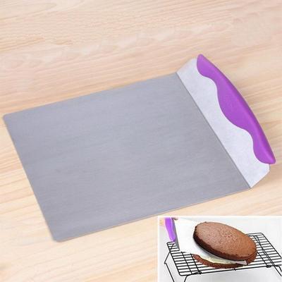 Ferramentas de elevação de pizza de aço inoxidável, espátula de transferência de bolo, utensílios de panificação e confeitaria, pás de pizza