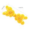 Butterfly Chinese Traditional Button Sewing Crafted Frog Buttons Sew On for DIY Handcraft Cheongsam Embellishment