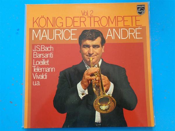 

LP Record MAURICE ANDR JOHANN SEBASTIAN BA Knig Der Trompete Vol. 2 6768751 Philips Germany Classical Used