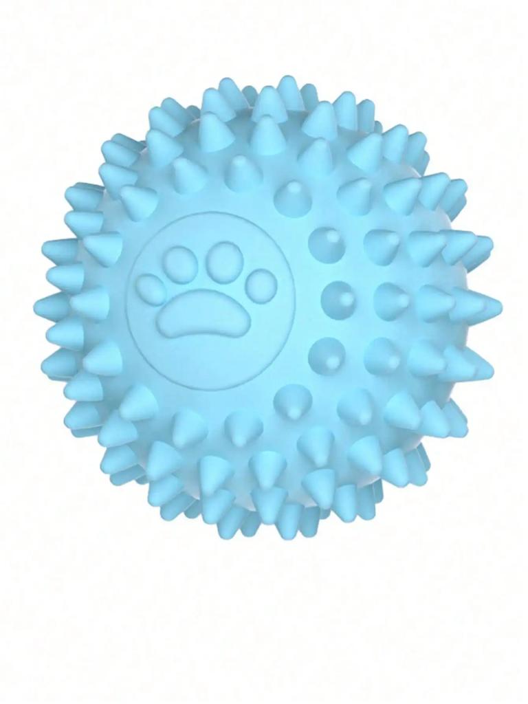 1Pcs/2Pcs Dog Chew Toys Set Spiky Bone & Ball Rubber Teething Toys for Small Medium Dogs Puppies Pet Supplies