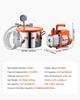 1.5 Gallon Vacuum Chamber 3.5CFM Single Stage Pump Degassing Chamber Kit