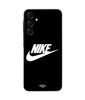 Case For Samsung Galaxy A15 Nike White Logo Black Front Maniacase