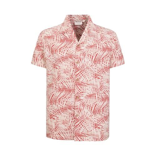 Mountain Warehouse Mens Palm Leaf Beach Shirt