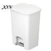 Narrow Trash Can Pedal Can, with Dual-mode Lid, Easy Access Garbage Modern Bathroom Waste Odor-proof Slim Solid Color Basket, for And Kitchen Bin