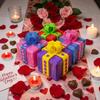 Surprise Funny Annoying Gift Box Creative with Screws Puzzle Box 3D Printed Figurines Plastic Gag Joke Adult