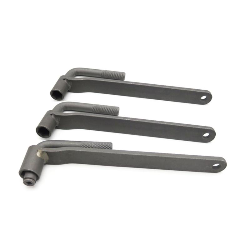 Motorcycle Scooters Engine Valves Screw Repair Wrench Adjusting Square Hexagonal Hole Spanner Tool with Feelers Gauges