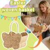 Handgjorda fjärilskorgar i rotting, förvaringskorgar, picknickkorgar för barn utomhus, handgjorda flätade blomkorgar