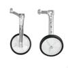 Bike Training Wheel Kit Heavy Duty Wheels with Brackets Adjustable Balance