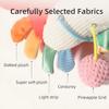 New Baby Bed Hanging Drawstring Toy Newborn Baby Stroller Toy Cute Animal Educational Toys Hand Grip Plush Bebe Fun Bedtime Toys