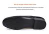 Men's Genuine Leather Perforated Dance Shoes for Waltz & Modern Square Dance