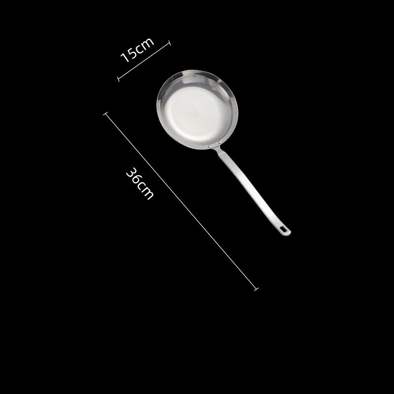 Nerezová filtrační lžíce HANYANG 304 Pěnová lžička na horký hrnec Lžíce pro domácnost Zahuštěné smažení na pěnovou lžičku