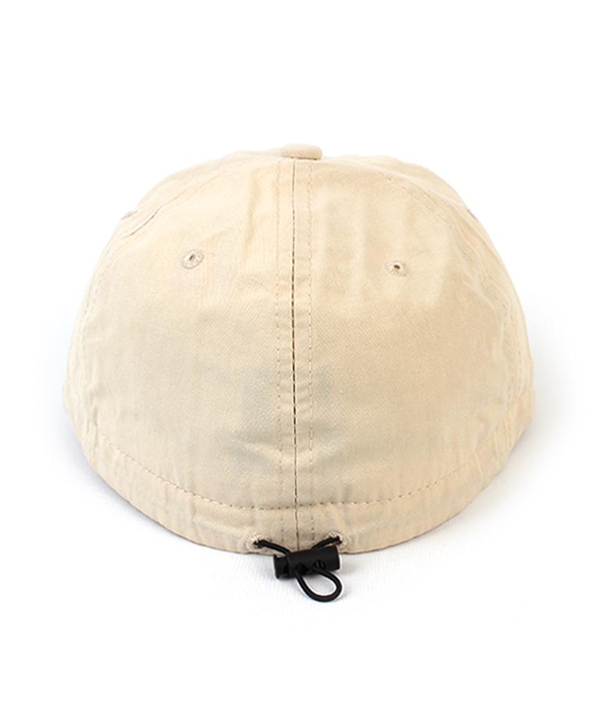 Yunibeosyeolkemiseuteuli Beige Short Brim Bikecap