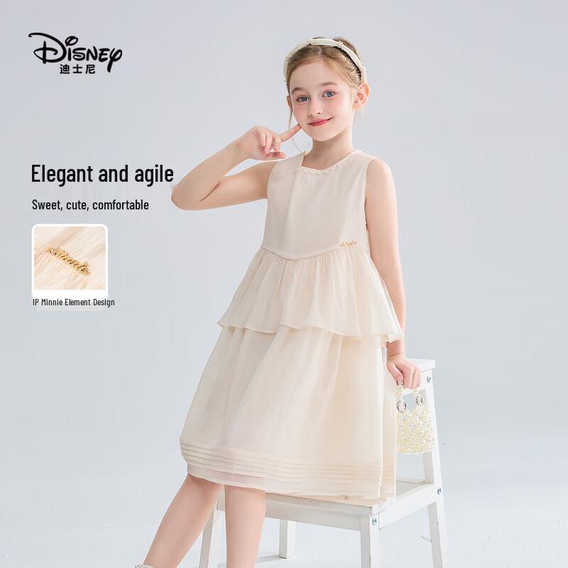 Disney Girls  Summer Chiffon Princess Dress 120