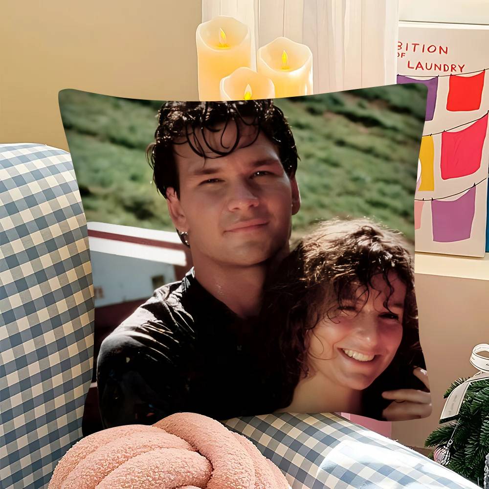 Vintage Film Classic Dirty Dancing Pillow Case Fashion Square Pillowcase Bedroom Sofa Room Ins Decoration Leisure Cushion Cover