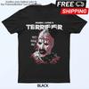 Terrifier Verweerde Art the Clown Grafisch Horrorfilm T-shirt Unisex T-shirt