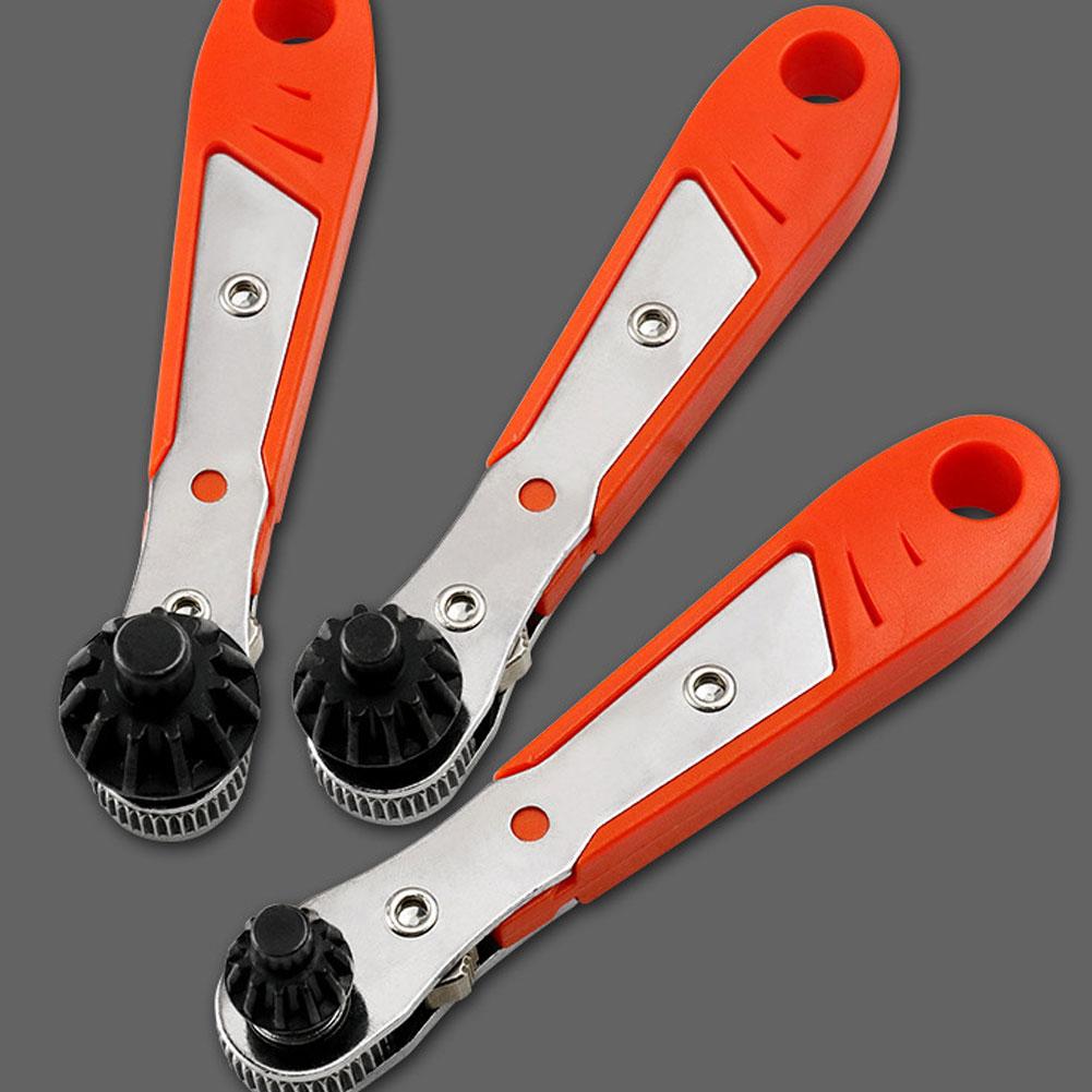 1 Set NEU Mini 1/4 Zoll Doppelseitige Schnellstecknuss Ratsche Schraubendreher Bit Werkzeug Enthält 1 X Ratsche Griffschlüssel