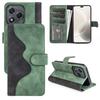 For Honor 400 Smart 5G/4G/X7d 4G Wallet Case Leather Phone Cover Splicing Color