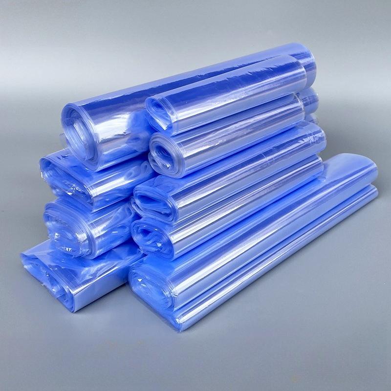 Schrumpfbeutel Schrumpffolienbeutel Vogelnester Tee Verpackungsbox Kunststofffolie Transparente Kunststoff-PVC-Schrumpfbeutel Anti-Oxidation Versiegelte Beutel