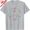 Sacred Geometry Merkaba Geometric Pattern Chakra Tshirt Breathable And Comfortable Personalized Tshirt Cotton Tee