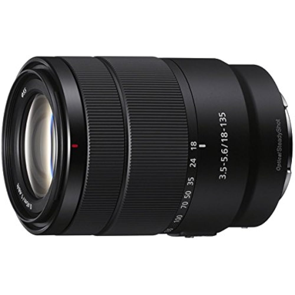 Sony High Magnification Zoom Lens E 18-135mm F3.5-5.6 OSS Sony E Mount APS-C Format Only SEL18135