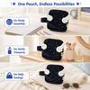 Y2K Print Data Cable Digital Bag Desktop Storage Storage Pouch Wings Star Dots Storage Bag  Ladies