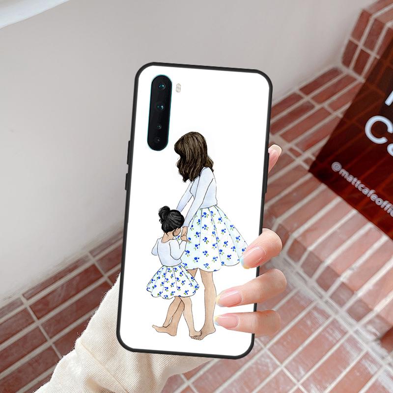 Mom and Daughter Case For OnePlus 13T 10R 10T 8T 12R 13R 15 13 12 11 10 9 Nord CE 5 2 3 4 Lite N20 N30 Cover
