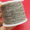 14K/18K Gold Plated O Chain For Bracelet Necklace Making Accessories 1.5mm/2mm Thin Chains DIY Jewelry Making Findings Wholesale