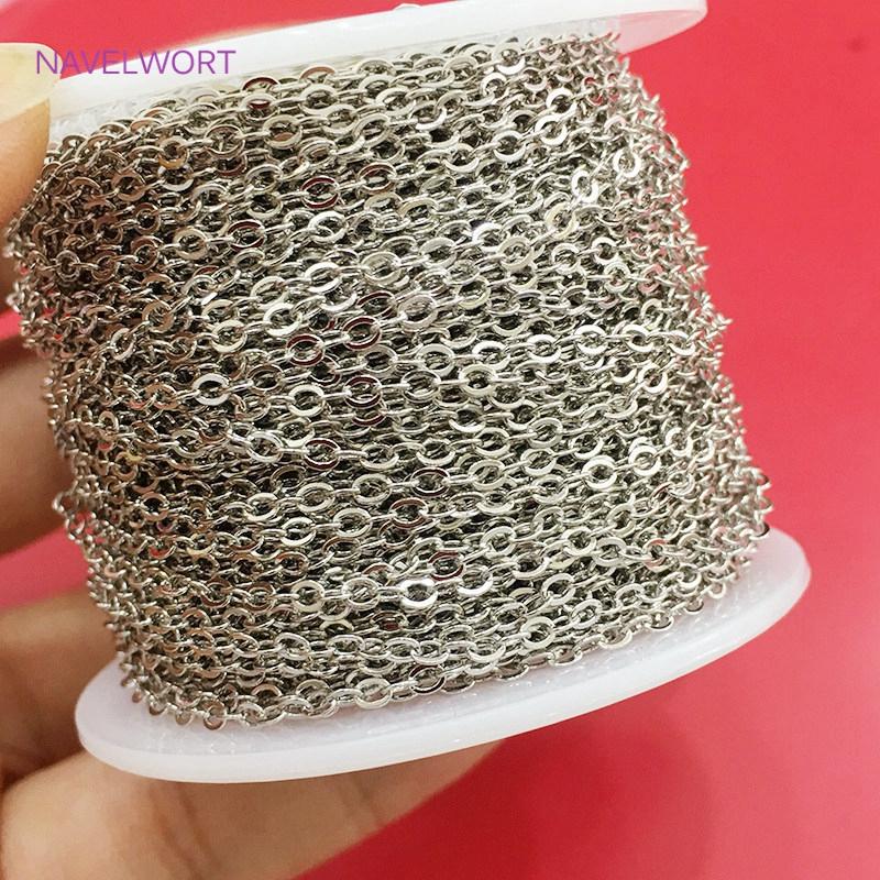 

1.5mm/2mm Thin Chains 14K/18K Gold Plated O Chain For Bracelet Necklace Making Accessories DIY Jewelry Making Findings Wholesale 1.5mm-2 meters