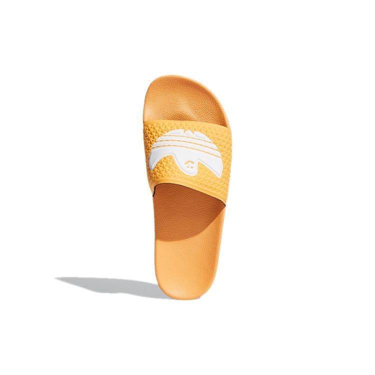 Mark Gonzales X Adidas Shmoofoil Slide Hazy Orange Unisex Sneakers Cloud-White FY6850