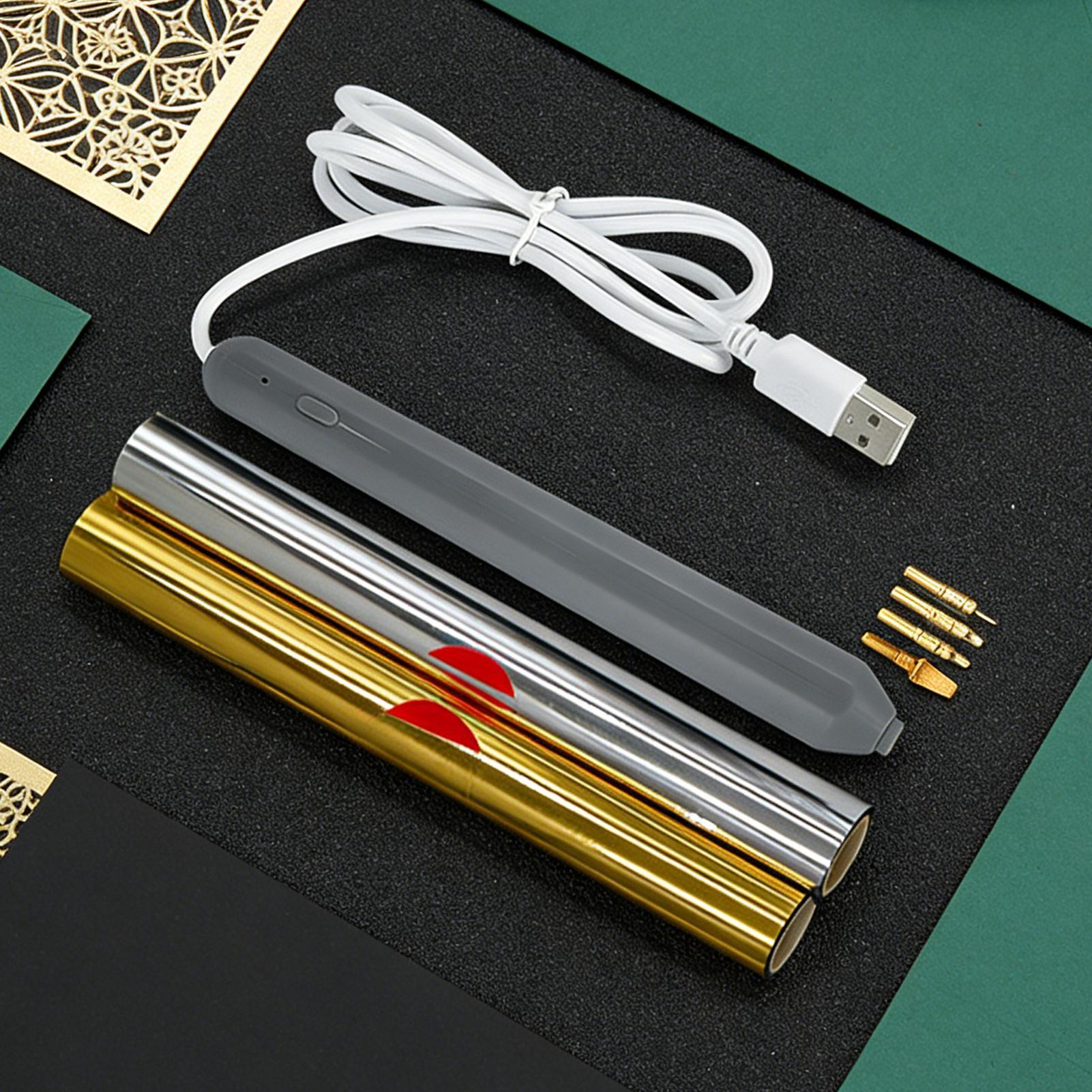 

USB-перо для горячего тиснения, инструменты для тиснения, ручная работа, DIY, золотое перо для горячего тиснения, инструмент для горячего тиснения для скрапбукинга, работы с кожей, изготовления открыток China Mainland