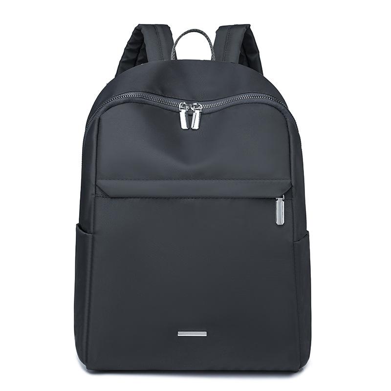 Women's Solid Collor Backpack Student School Bag Travel Backpack