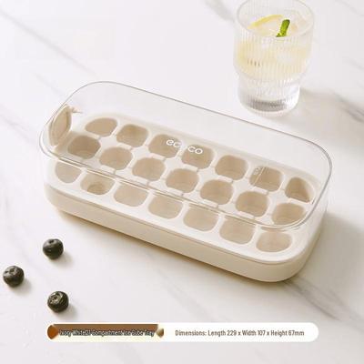 Silicone Press-Type Ice Cube Tray