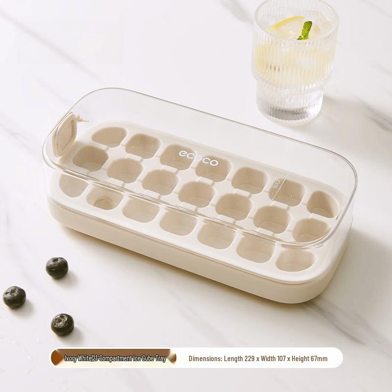 Silicone Press-Type Ice Cube Tray
