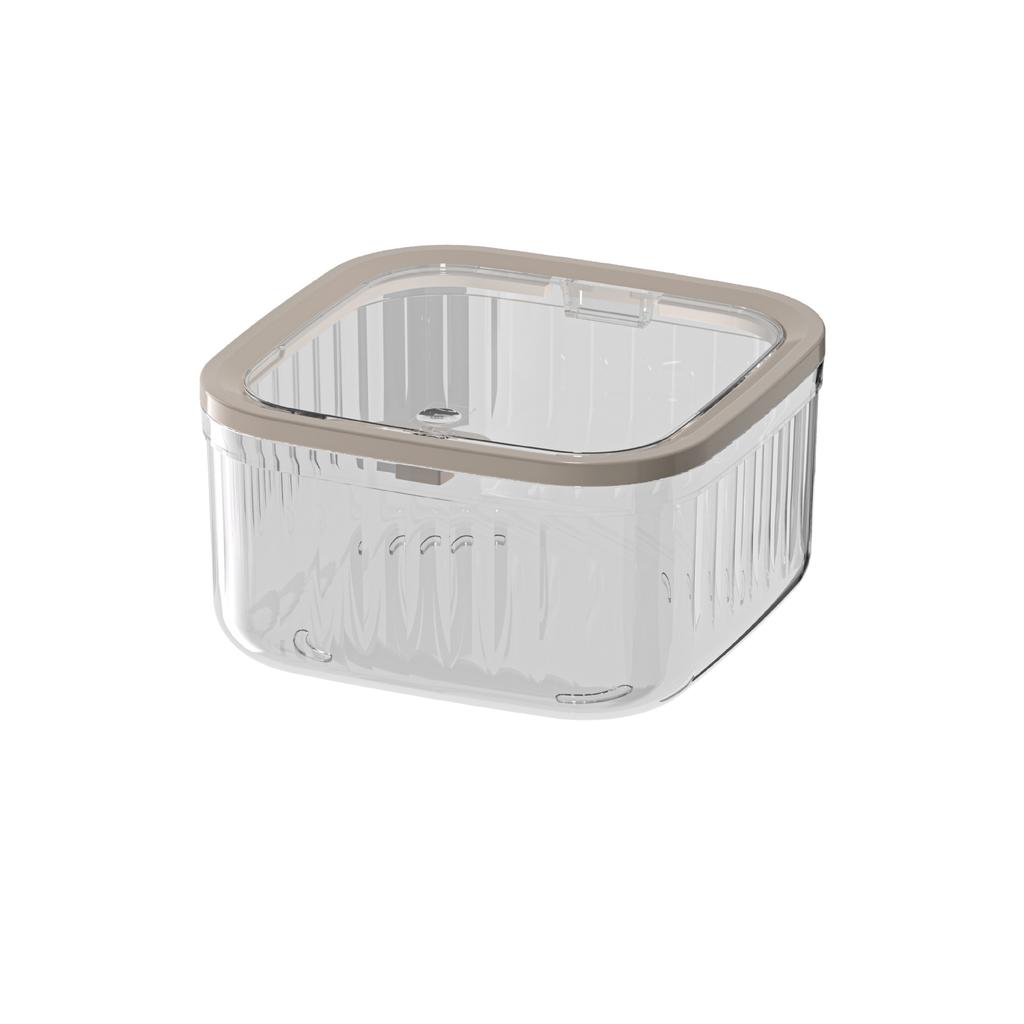 Transparent Desktop Trash Can Household High-value Kitchen Countertop Dining Table Small Bedroom Bedside Car Paper Basket
