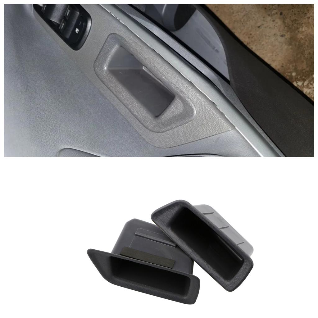 4pcs Car ABS Armrest Container Door Storage Box Handle Boxes Case for Ford Ecosport 2012-2017 Front Rear Accessories