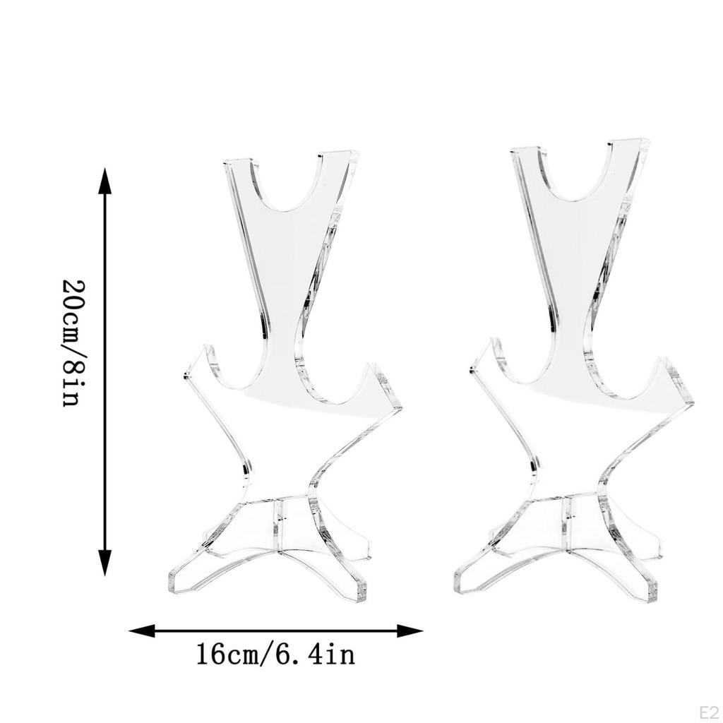 Acrylic Sword Display Stand for Short Desktop Use In Retail And Home