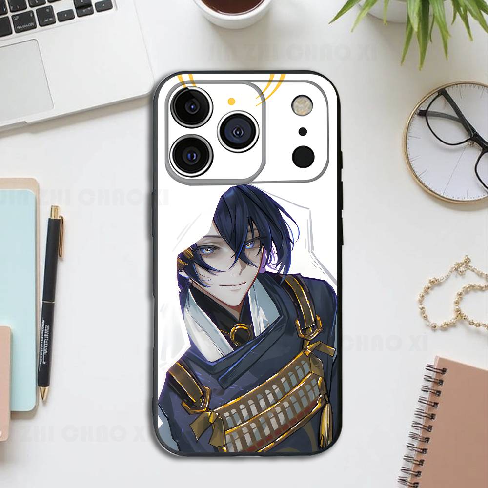 

M-Mikazuki T-Turumaru Silicone Soft Phone Case For IPhone17 16 15 14 13 12 11 Pro Max Plus X XR SE Cover iPhone13mini