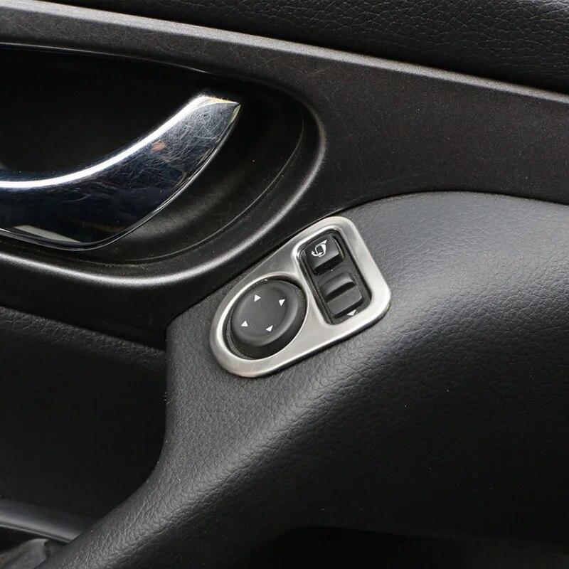 My Good Car Rear-view Mirror Switch Rearview Mirror Knob Sequins for Nissan Xtrail T32 2014 -  Qashqai J11 2016 -