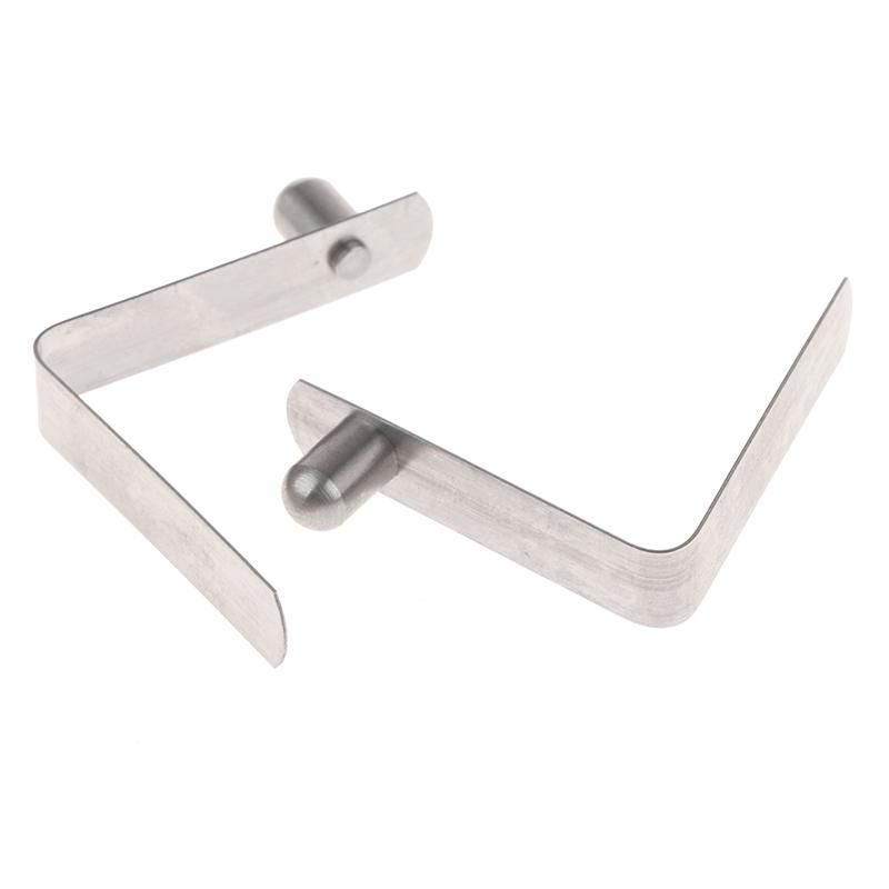 10 Adet 6*9mm Çift Tekli Delik Düğme Klipsleri Kayak Kürek Snap Yaylı Klips Çadır Direği Tüp Kilidi Tente Teleskopik Mermi