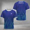 Men Fashion Short Sleeve 3d Print T Shirt Round Neck Summer Plus Size Tees