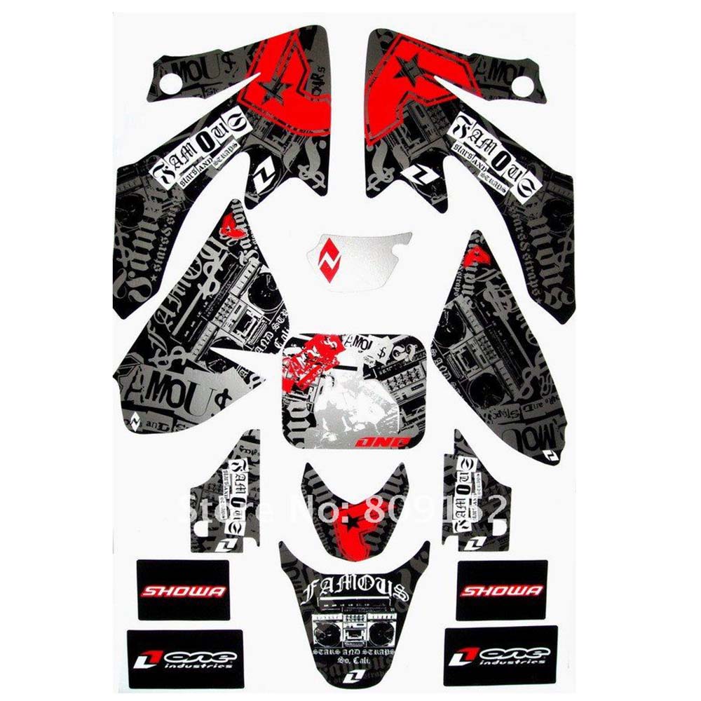 Kits de Adesivos e Plásticos de Carenagem e Para-lama CRF50 Para SSR XR50 50cc 70cc 90cc 110cc 125cc 140cc 150cc 160cc Pit Dirt Trail Bike