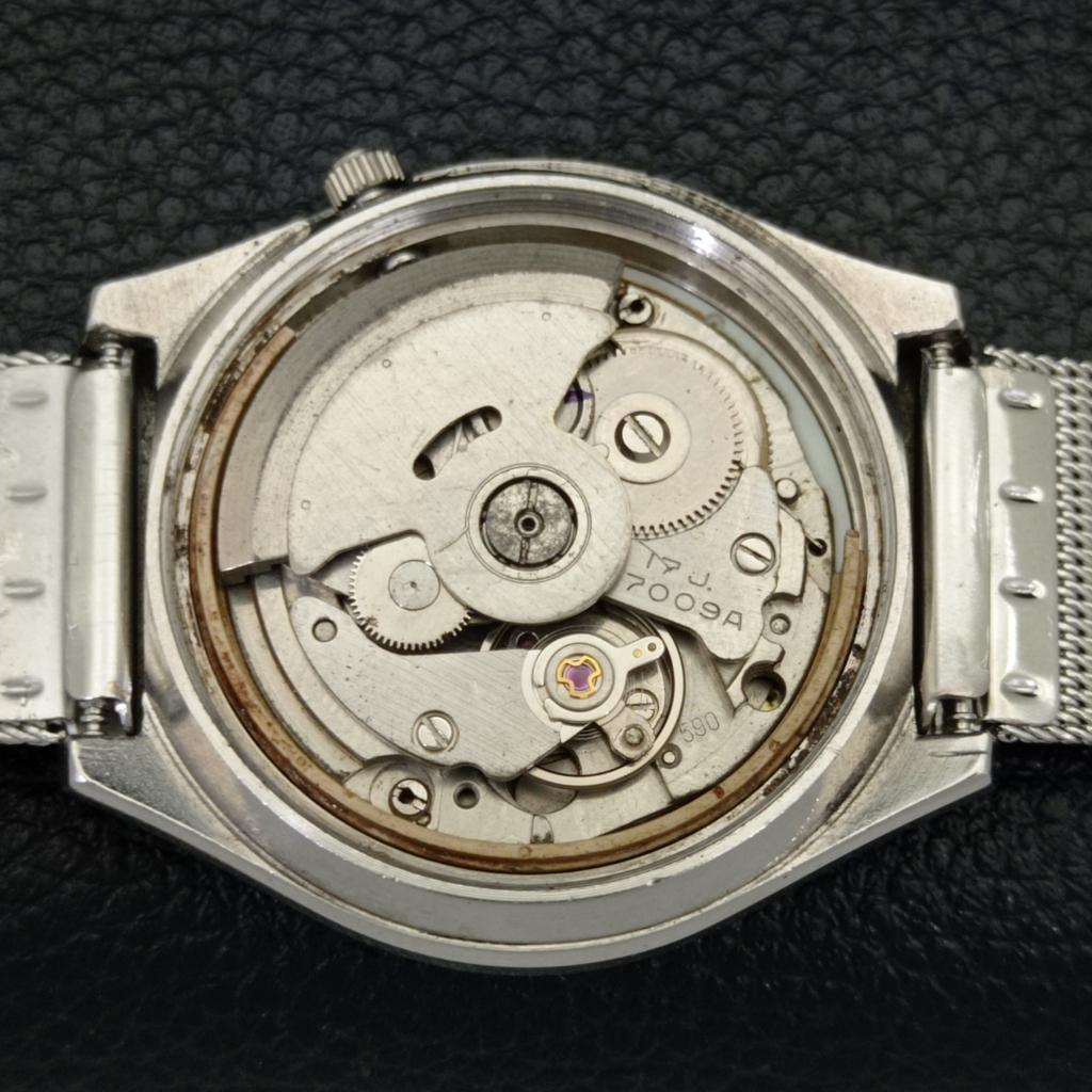 USED VINTAGE SEIKO 5 AUTOMATIC 7009A JAPAN MENS WHITE COLOR DIAL WATCH A433231-2 R115-a433231