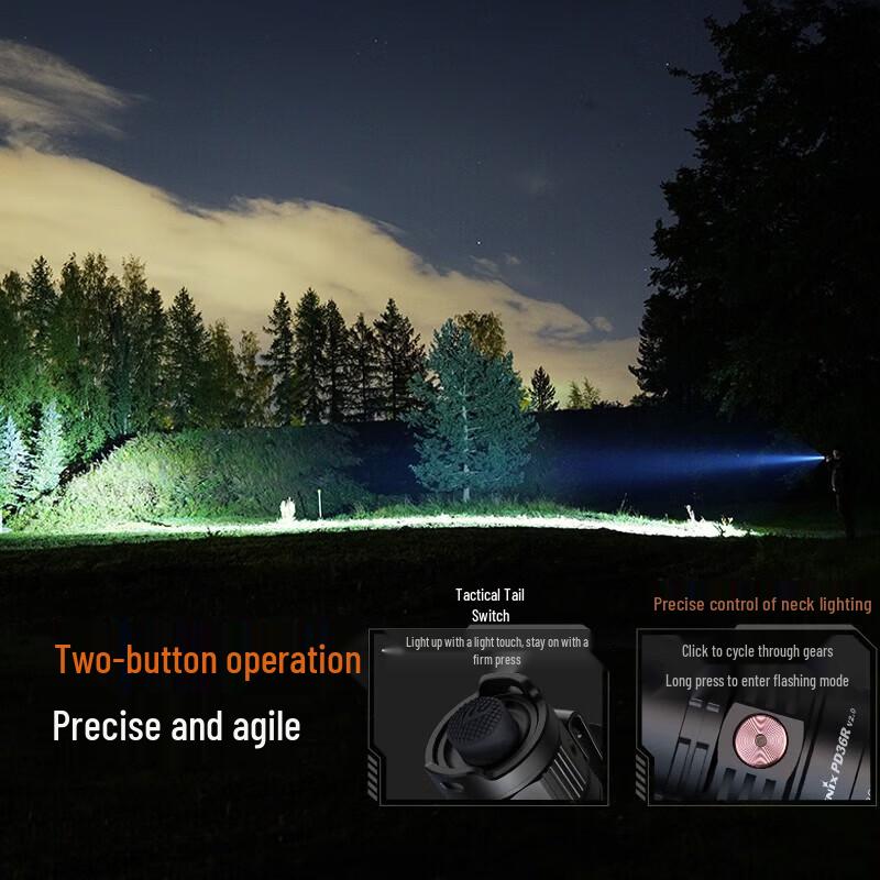 Fenix PD36R V2.0 Rechargeable Flashlight