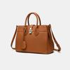 Textured Kelly bag women's new large-capacity commuter tote bag simple portable shoulder messenger bag
