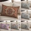 VIKAMA Retro Persian Ethnic Style Pillowcase, Rectangular Bedroom Headrest Pillowcase For The Sofa In The Homestay Hotel