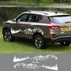 For Ssanyong Rexton 4X4 Y200 ELX Y400 Y450 SUV Graphics Mountain Styling Vinyl Decor Decal Car Sticker Auto DIY Decoration